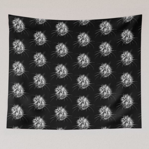 Item preview, Cat drawing and artwork designed and sold by DipakSonarArt.