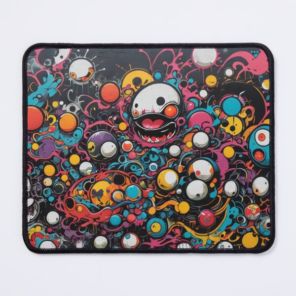 Item preview, Happy Circles Graffiti, Street Art Pattern, Japan designed and sold by Burn-Ego.