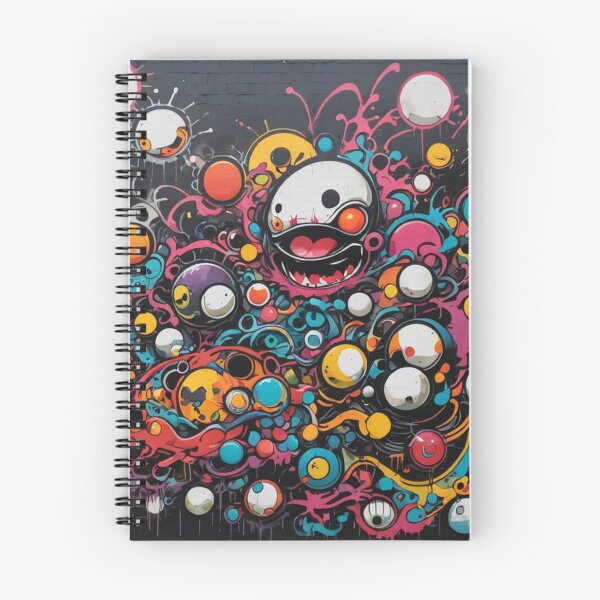 Item preview, Happy Circles Graffiti, Street Art Pattern, Japan designed and sold by Burn-Ego.
