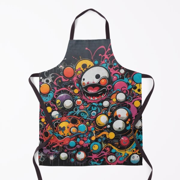 Item preview, Happy Circles Graffiti, Street Art Pattern, Japan designed and sold by Burn-Ego.