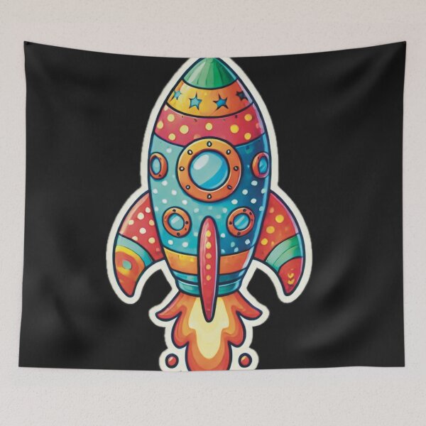 Item preview, FANCY ROCKET designed and sold by BAKUCo9.