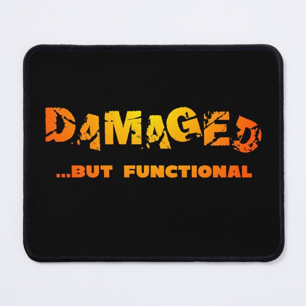 Item preview, Damaged But Functional designed and sold by LeatherRebel75.