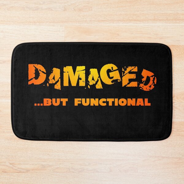 Item preview, Damaged But Functional designed and sold by LeatherRebel75.