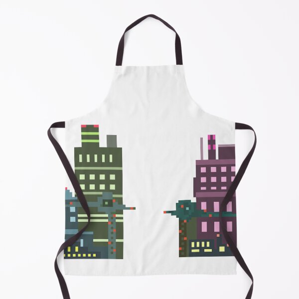 Item preview, big city pixel art designed and sold by helixter.