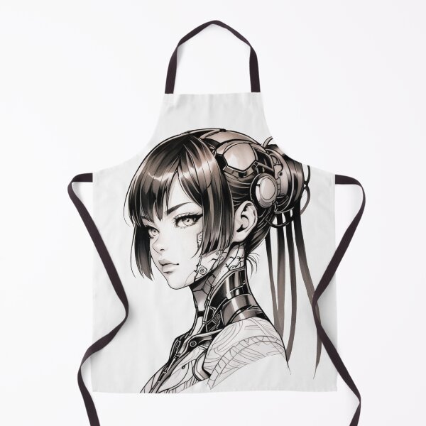 Aperçu de l'œuvre Cyborg Girl créée et vendue par ArtCraftLab.