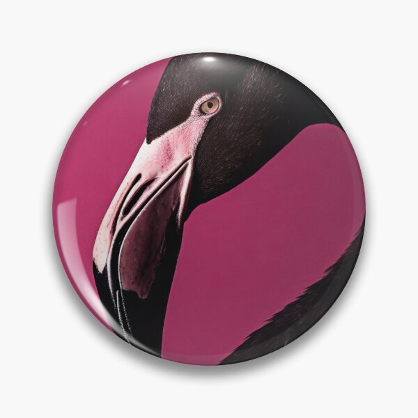 Item preview, Macro photography of a black flamingo designed and sold by fotofeast.
