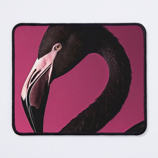 Item preview, Macro photography of a black flamingo designed and sold by fotofeast.
