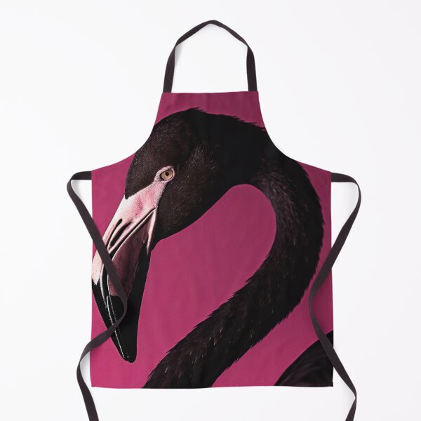 Item preview, Macro photography of a black flamingo designed and sold by fotofeast.