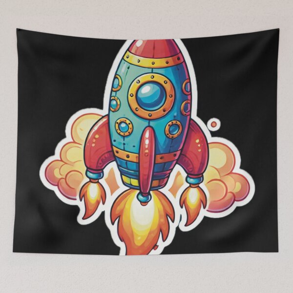 Item preview, FANCY ROCKET designed and sold by BAKUCo9.
