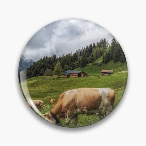 Item preview, Grindelwald Cows and Grassfield designed and sold by aaronchoi.