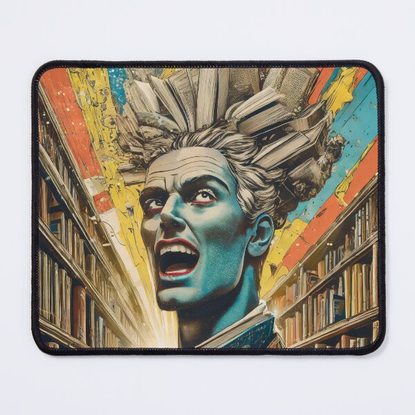Item preview, Bookstore designed in the pop art style designed and sold by fotofeast.