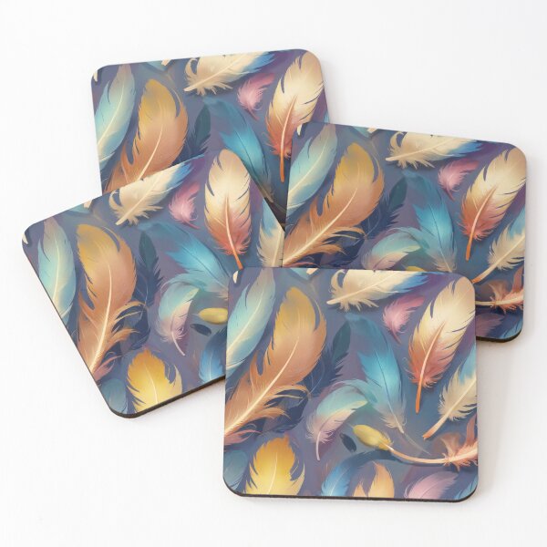 Item preview, Feathers Pattern designed and sold by ccitypictures.