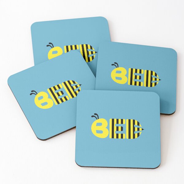 Item preview, Bee-shaped typography  designed and sold by trepiu.