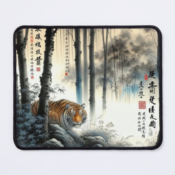 Item preview, Unleash the Tiger Within: Embrace Tranquility and Power designed and sold by Hatomomox.