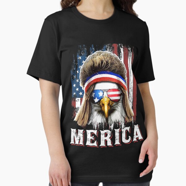 Item preview, Patriotic Merica Eagle Mullet 4th of July designed and sold by BadCattitudeCo.