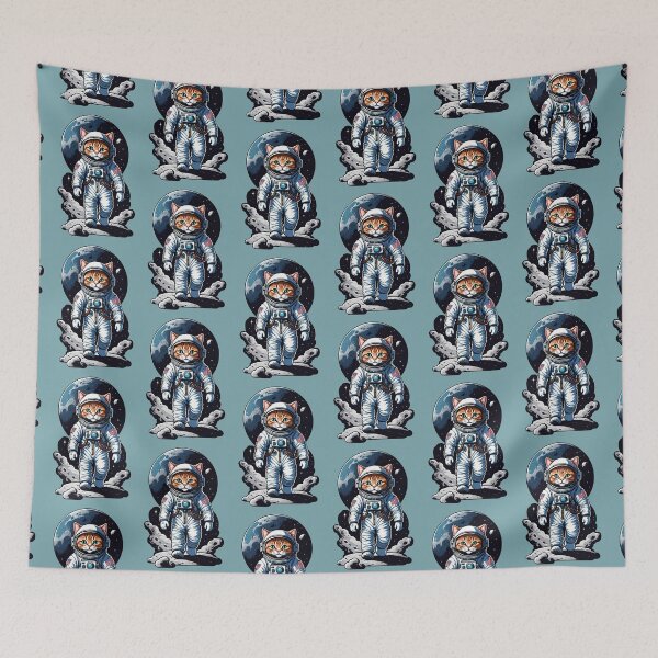 Item preview, Catstronaut (#01) cat astronaut in space [Create a set!] designed and sold by SolidEarthArt.