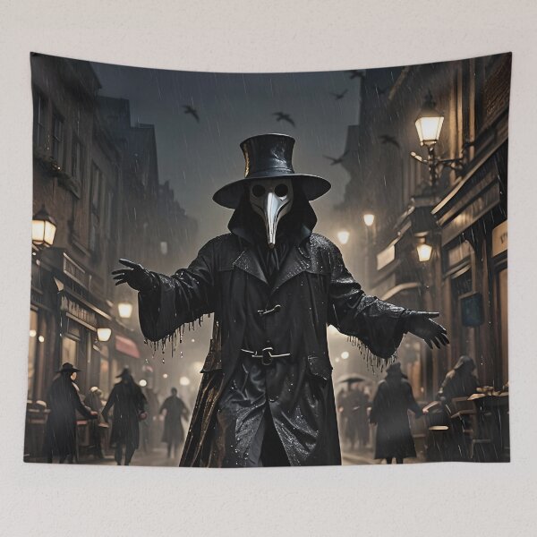 Item preview, Plague Doctor Dances Happily In The Rain designed and sold by DifferentPOV.