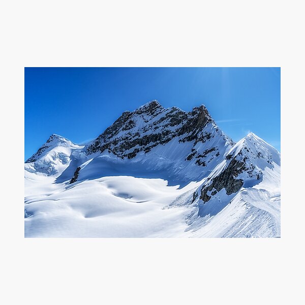 Item preview, Snow Covered Jungfraujoch designed and sold by aaronchoi.