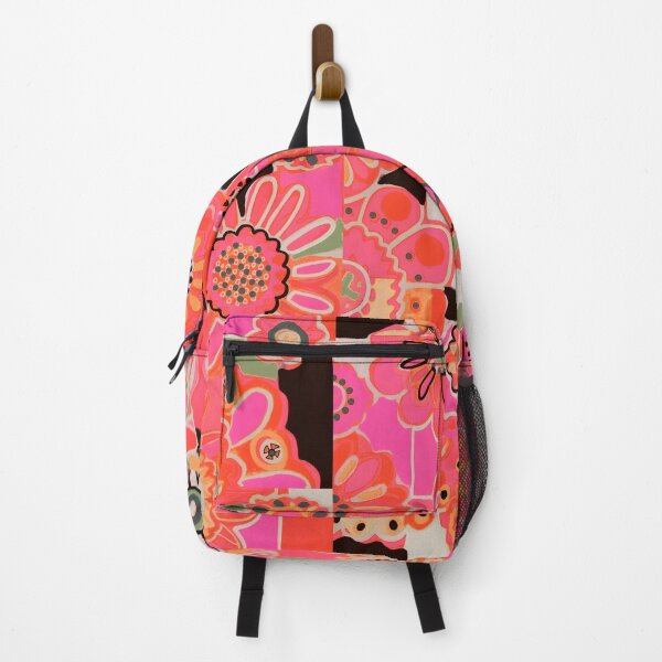 Item preview, Floodle retro coral floral designed and sold by bekki smith.