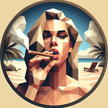 Vorschaubild zum Design Smoking Woman von Kobeko