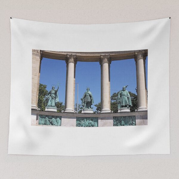 Item preview, statues Heroes' square Budapest Hungary designed and sold by goceris.