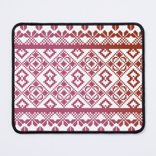 Item preview, Pattern pixel art seamless ethnic geometric for fabric designed and sold by Nonnipa.