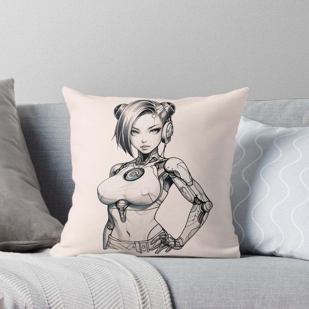 Item preview, Throw Pillow designed and sold by ArtCraftLab.