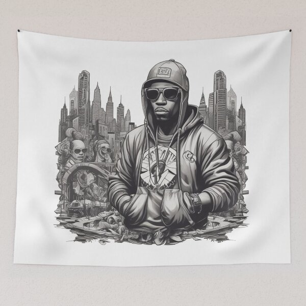 Item preview, Copy of hip hop rap music town designed and sold by Dawidsz79.
