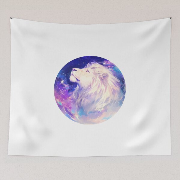 Item preview, Aesthetic White Lion designed and sold by SMARTKIT  DESIGNAGENCY.