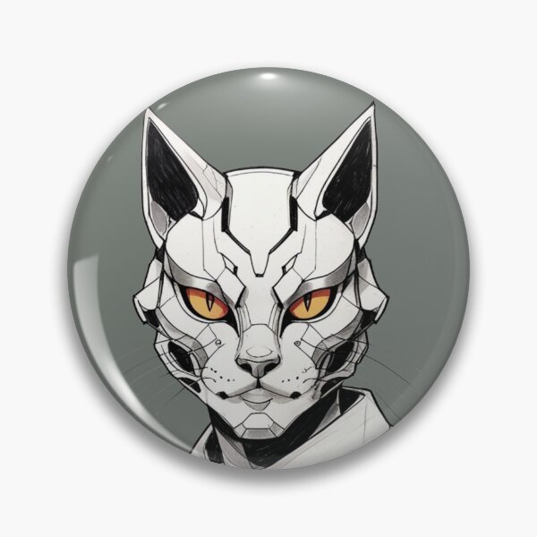 Item preview, Cyborg Cat designed and sold by ArtCraftLab.