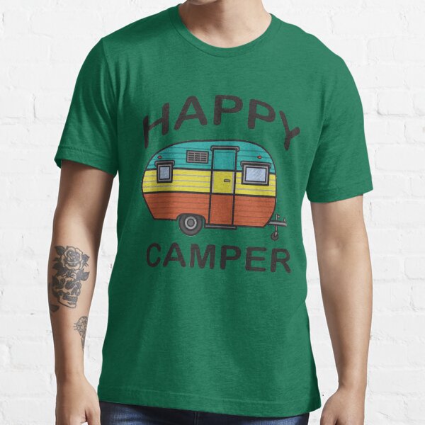 Fun Happy Camper Family Camping Essential T-Shirt