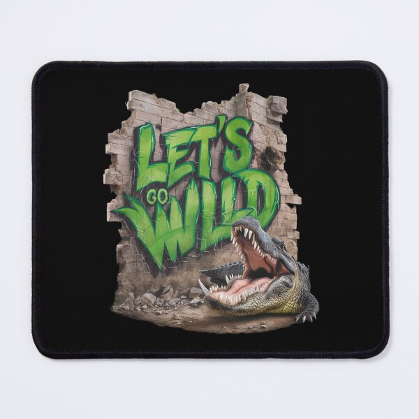 Item preview, Lets go wild - Wild crocodile - Louisiana crocodile designed and sold by JansenGS.