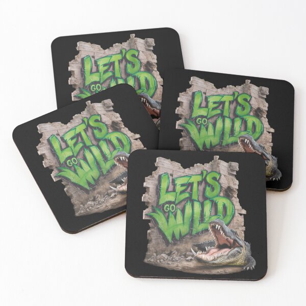 Item preview, Lets go wild - Wild crocodile - Louisiana crocodile designed and sold by JansenGS.