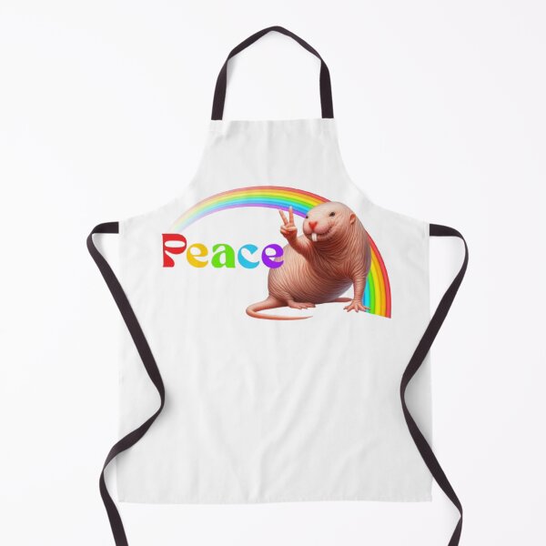 Item preview, Peace Lover Naked Mole Rat designed and sold by MagickDragon.