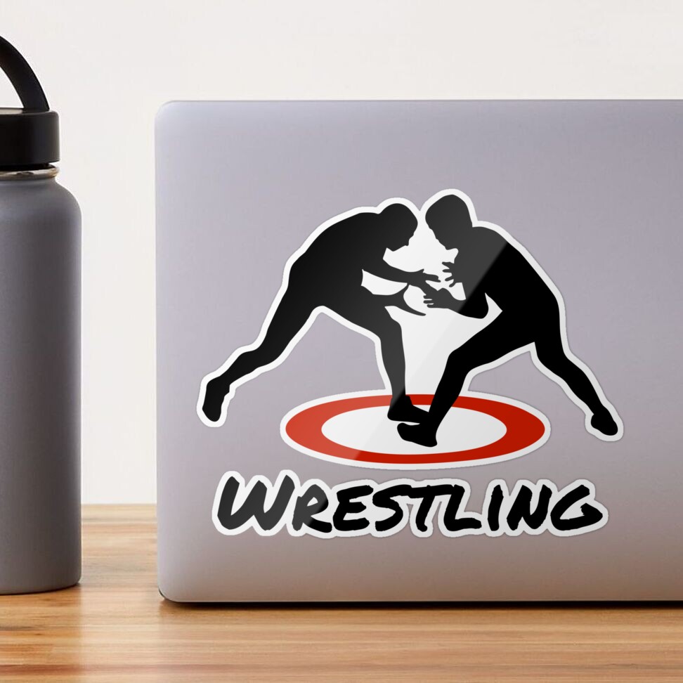 Copie de Wrestler Never Rest, Greco Roman Wrestling Sticker Sticker by  LimboArt