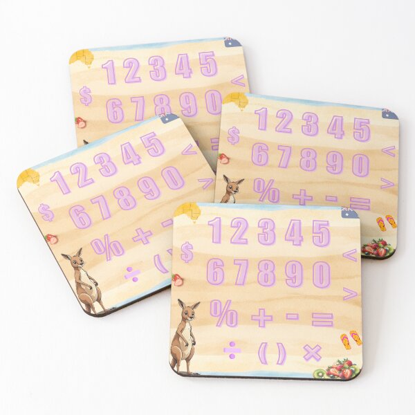 Item preview, Numbers and Maths Symbols for Australian Kids designed and sold by PhotoDesignNZ.