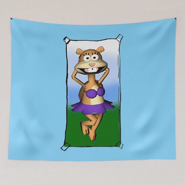 Item preview, Sandy Cheeks Poster designed and sold by Tony Bologna.