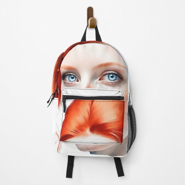 Item preview, The beauty with red hair and blue eyes-2 designed and sold by Mido-artister.