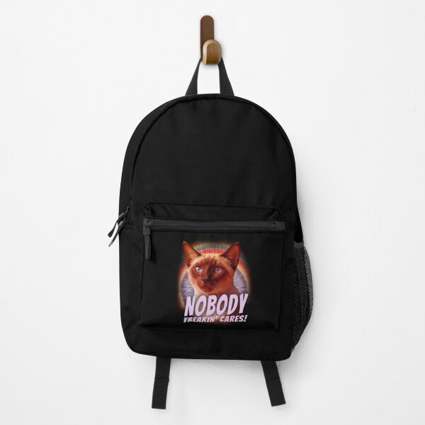 Item preview, Grumpy Orange Cat | 'Nobody Freakin' Cares!' Quote designed and sold by TurtleDojo.