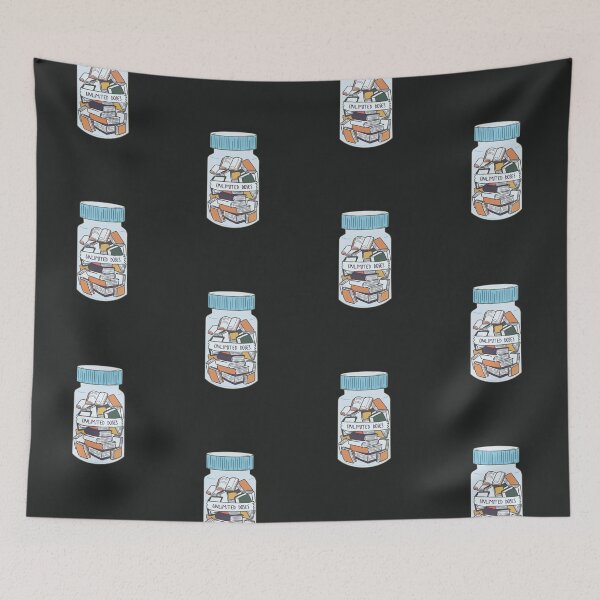 Item preview, UNLIMITED DOSES | READING | Read More | Books Are Therapeutic - Anti-Depressants Pill Medication Bottle | Book World | Therapy | Overdose On Books | Enthusiasts designed and sold by MJDezigns.