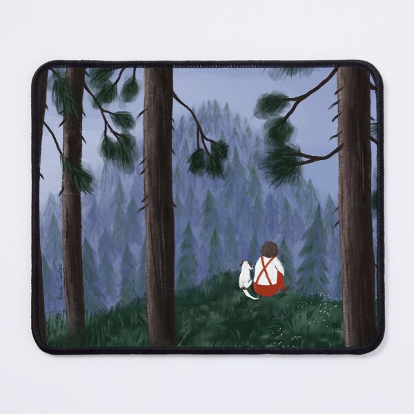 Item preview, Mountain view from the forest designed and sold by Ema Tudose.