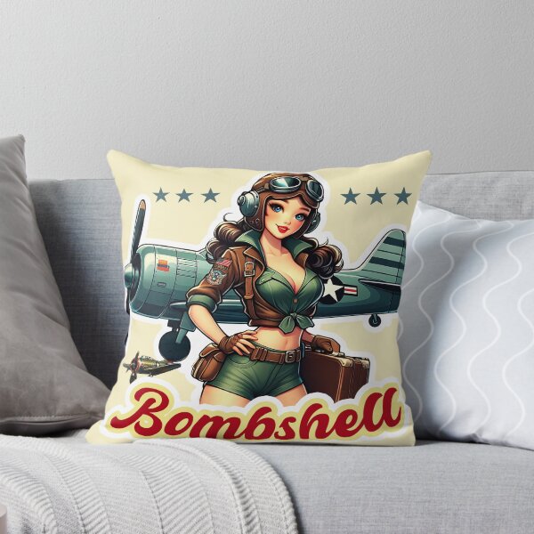 Item preview, Vintage Retro Pretty pilot ww2 designed and sold by Greenbessela.