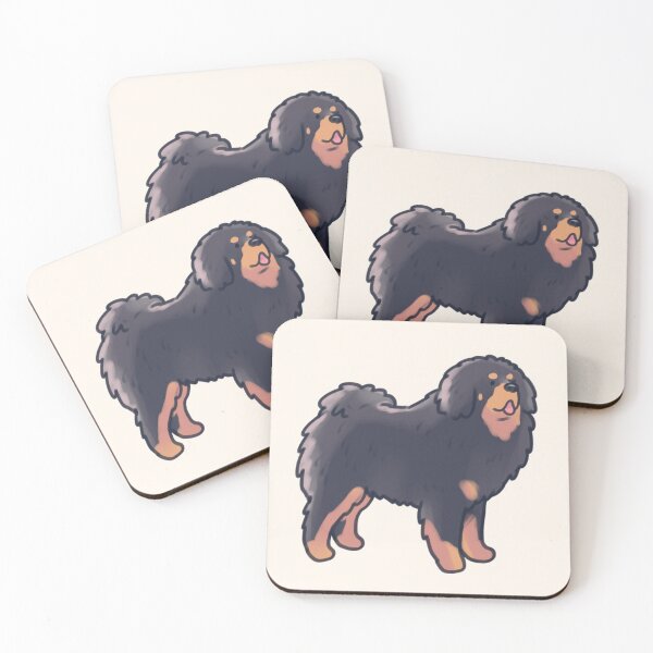 Item preview, Tibetan Mastiff dog art designed and sold by Artofmayara.