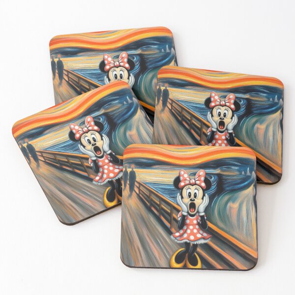 Item preview, The Scream - Edvard Munch - Minnie designed and sold by Mogwai008.