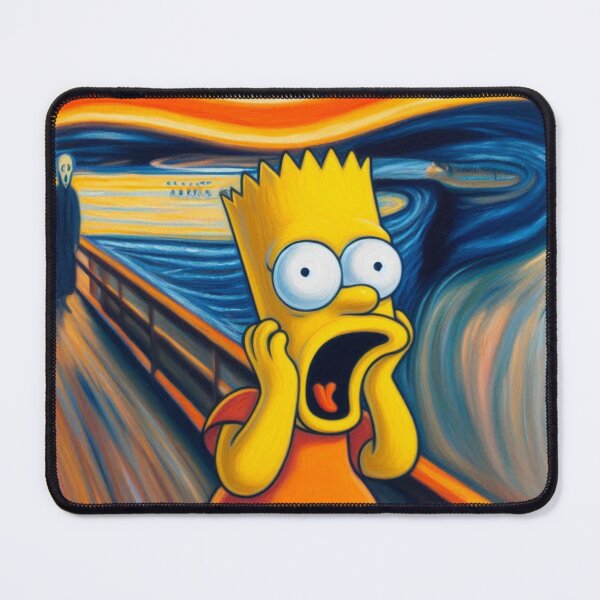 Item preview, Scream, Edvard Munch, Simpsons designed and sold by Mogwai008.