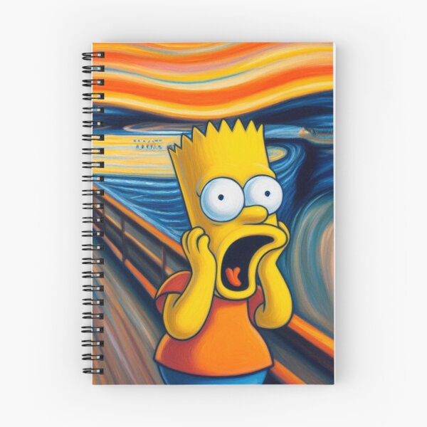 Item preview, Scream, Edvard Munch, Simpsons designed and sold by Mogwai008.
