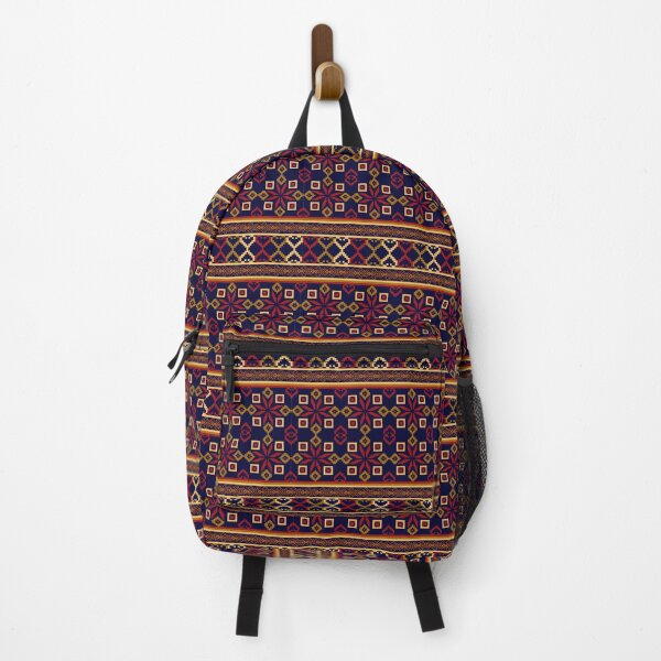 Item preview, Pattern seamless pixel art geometric ethnic for fabric designed and sold by Nonnipa.