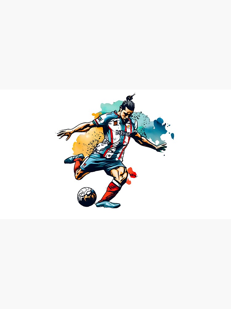Thumbnail 6 of 6, Bucket Hat, Soccer Player Kicking The Ball designed and sold by Patricks-Art.