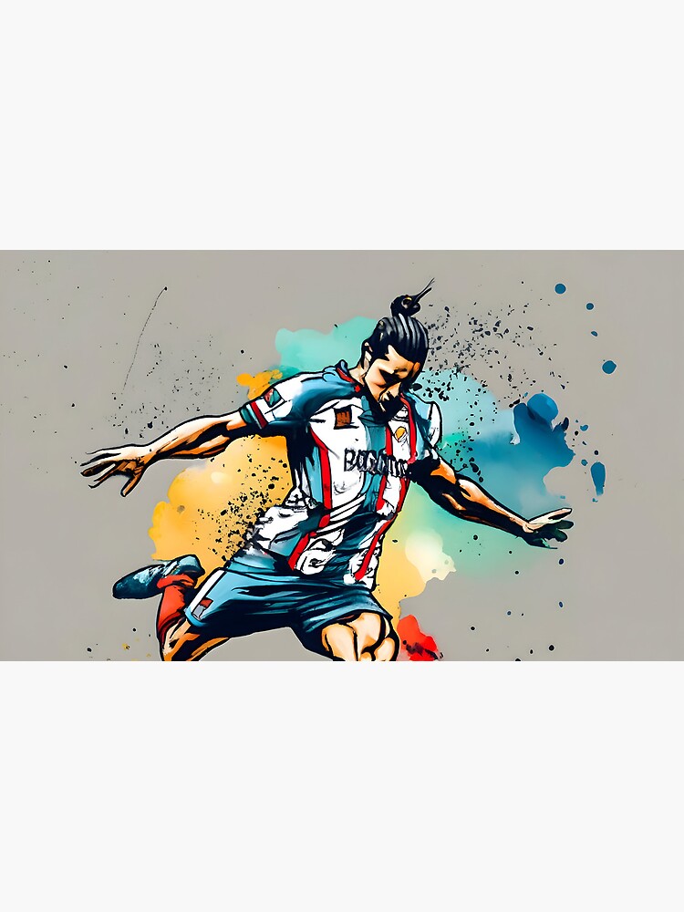 Thumbnail 4 of 4, Coffee Mug, Soccer Player Kicking The Ball designed and sold by Patricks-Art.