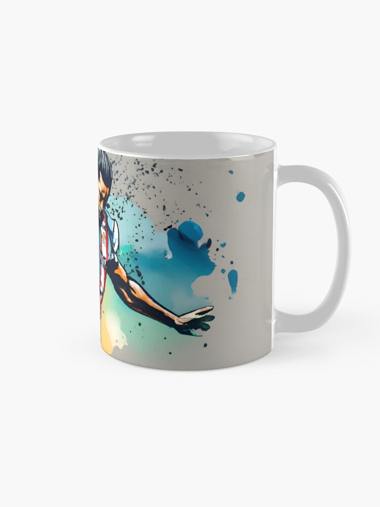 Thumbnail 5 of 6, Coffee Mug, Soccer Player Kicking The Ball designed and sold by Patricks-Art.